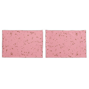 Fire Sparks Overlay Your Photo Blush Pink Pillowcase