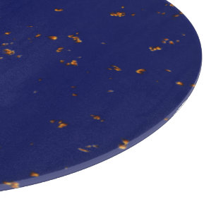 Fire Sparks Overlay Your Photo Bonfire Ashes Blue Cutting Board