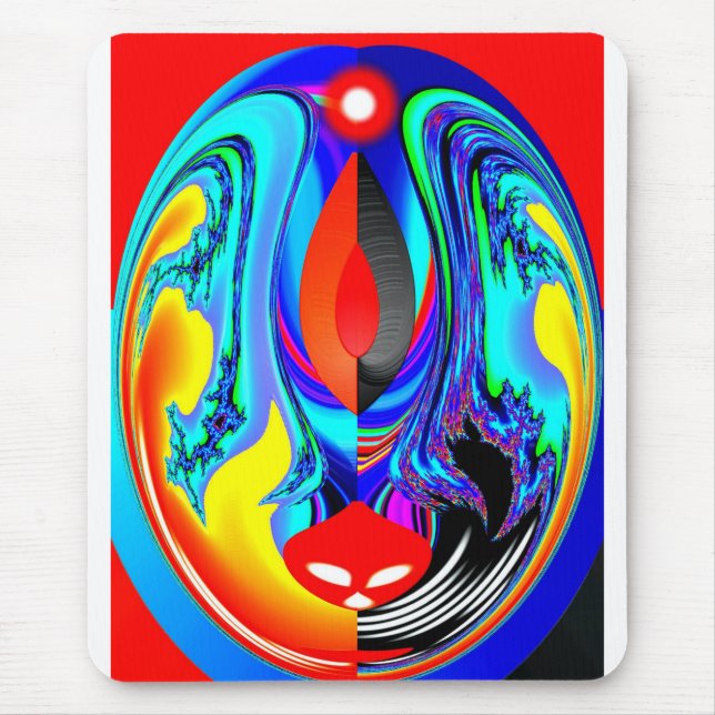 Fire spirit mouse pad (Front)