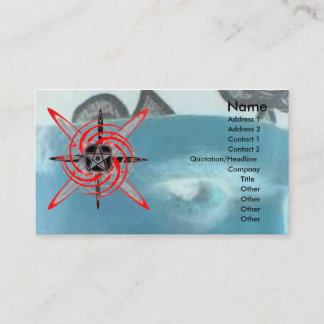 Fire Star Business Card