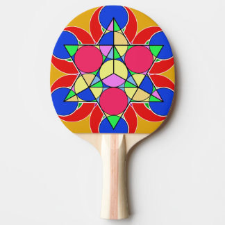 Fire Star Ping Pong Paddle