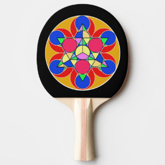 Fire Star Ping Pong Paddle