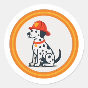 Fire Station Dalmatian Sticker