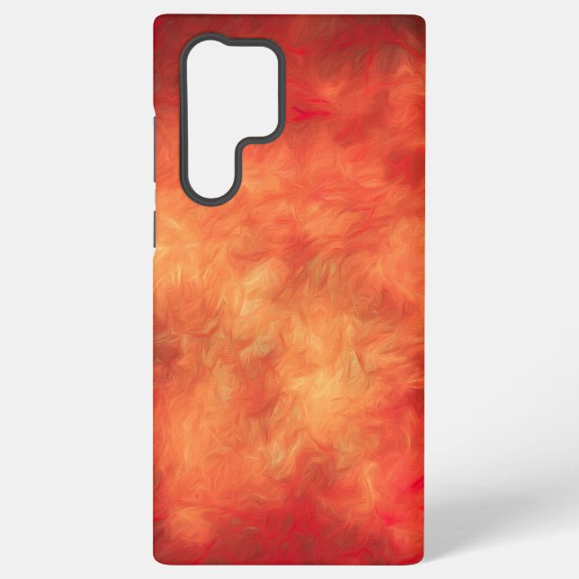Fire Storm Samsung Galaxy S22 Ultra Case (Back)