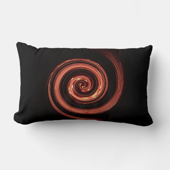 Fire Swirl Lumbar Cushion (Front)