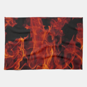 Fire Tea Towel