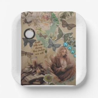 fire Teller Paper Plate