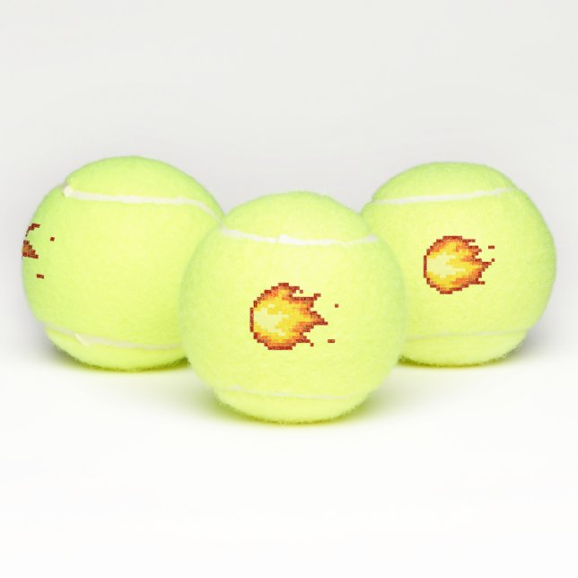 Fire Tennis Balls (Multi)