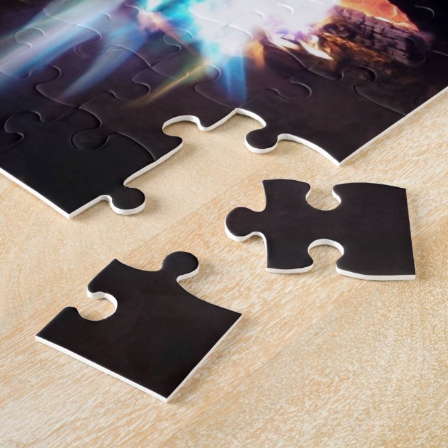 Fire | Tiled  Jigsaw Puzzle (Side)