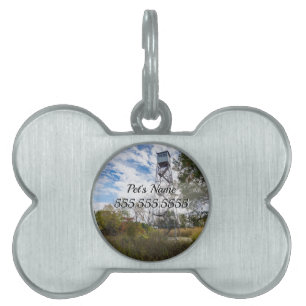 Fire Tower Runge Pet ID Tag