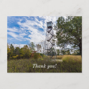 Fire Tower Runge Postcard