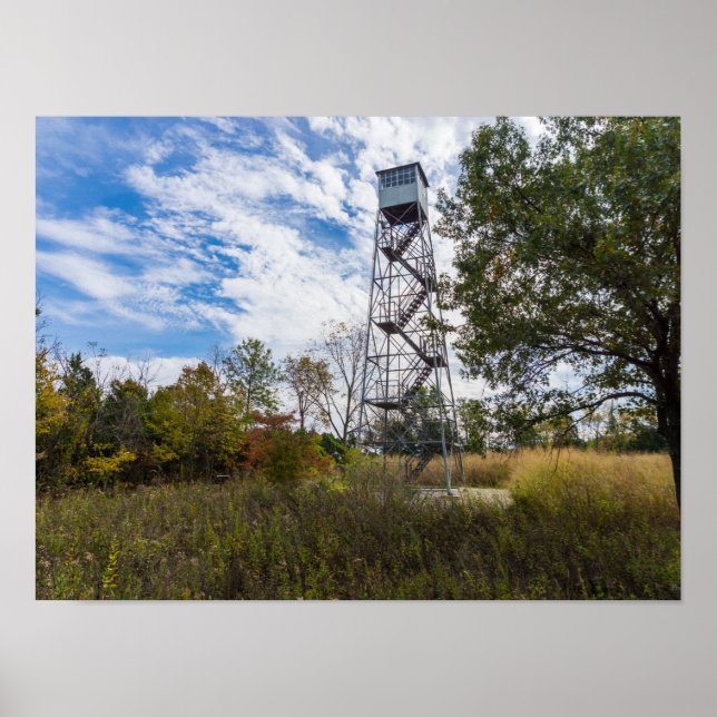 Fire Tower Runge Poster (Front)