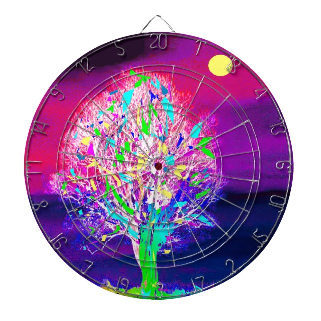 Fire Tree Dartboard (Front)