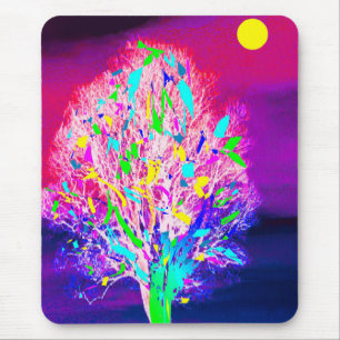 Fire Tree Mouse Pad