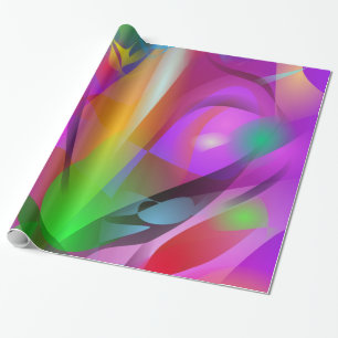 Fire Tree Wrapping Paper