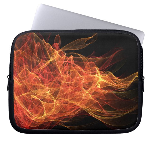 Fire Triangle Laptop Sleeve (Front)