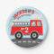 Fire Truck Birthday Paper Plates