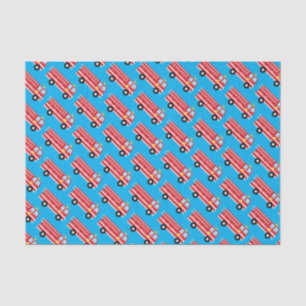 Fire Truck Birthday Party Tissue Paper