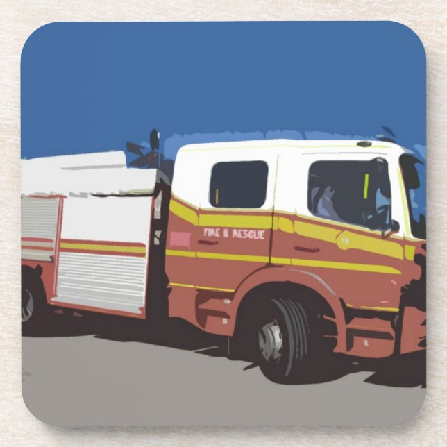 Fire Truck Coaster (Front)