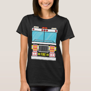 Fire Truck Costume Shirt Halloween Costume