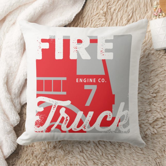 Fire Truck Cushion (Blanket)