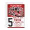 Fire Truck Firefighter Kids Birthday Invitations