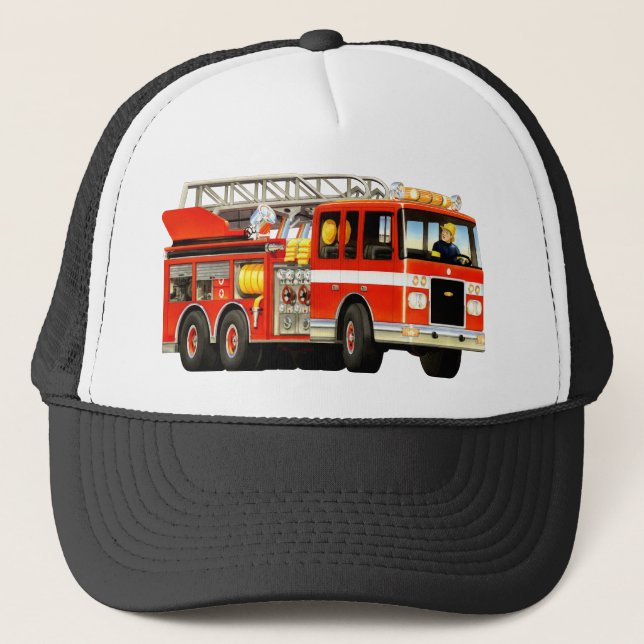 Fire Truck Hat (Front)
