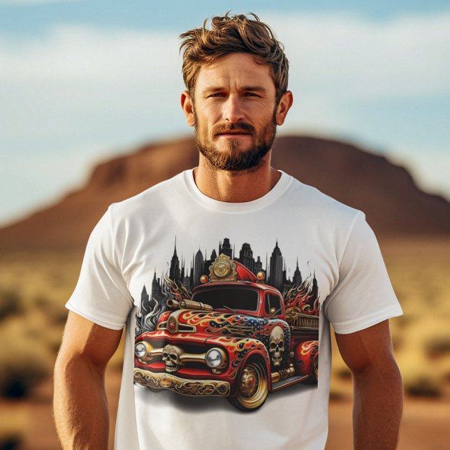 Fire Truck Hero T-Shirt (Creator Uploaded)