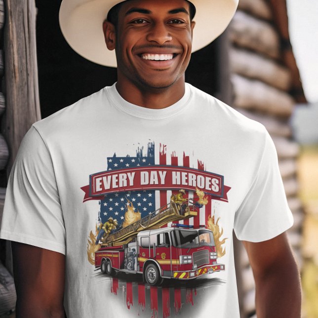 Fire Truck Heroes T-Shirt (Creator Uploaded)