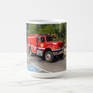 Fire truck in Manitou Springs Coffee Mug