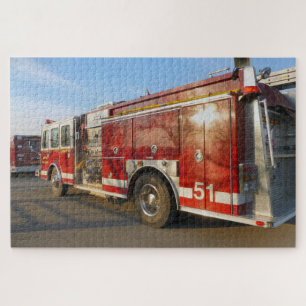 Fire truck jigsaw puzzle