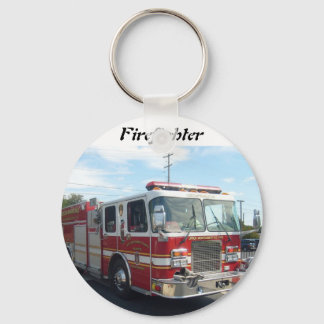 fire truck key chain