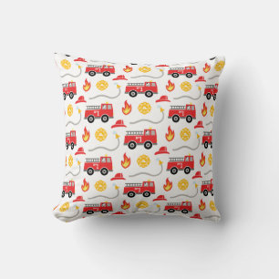 Fire Truck Kids Cushion
