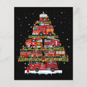 Fire Truck Lights Firefighter Fire Truck Christmas