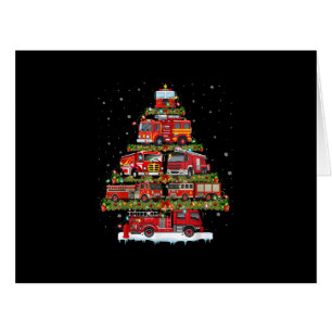 Fire Truck Lights Firefighter Fire Truck Christmas