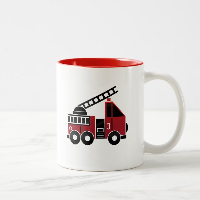 Fire truck mug (Right)