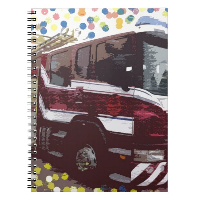 Fire Truck Notebook (Front)