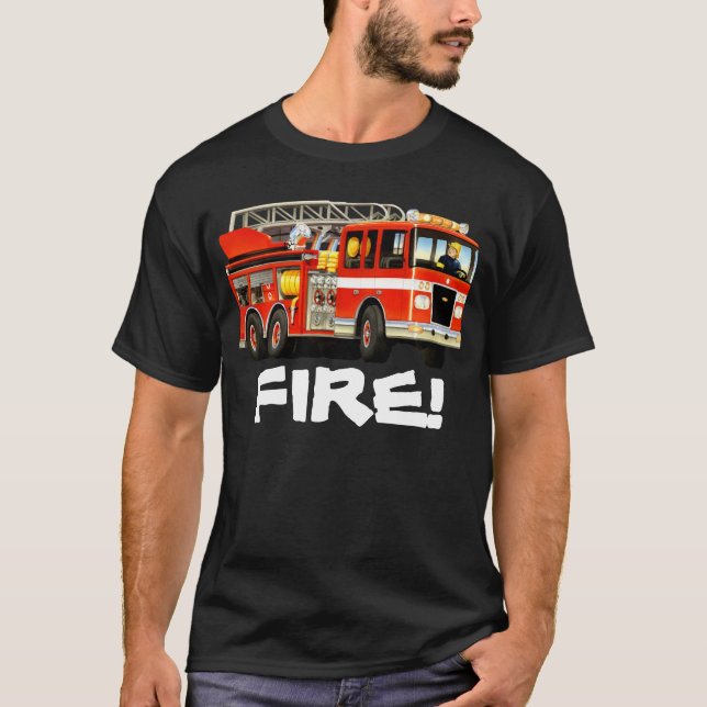 Fire Truck T-Shirt (Front)