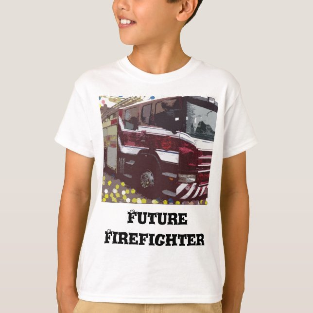 Fire Truck T-Shirt (Front)