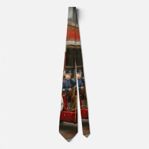 Fire Truck - The flying squadron 1911 Tie