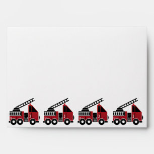 Fire trucks envelopes