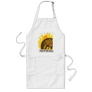 Fire Up The Grill Long Apron