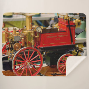 FIRE WAGON SHERPA BLANKET