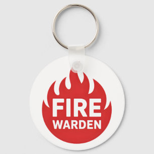 Fire Warden Key Ring