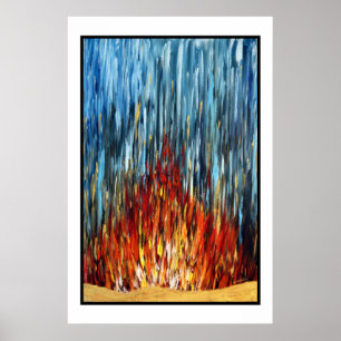 Fire Water Gold Poster