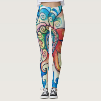 Fire & Water Leggings