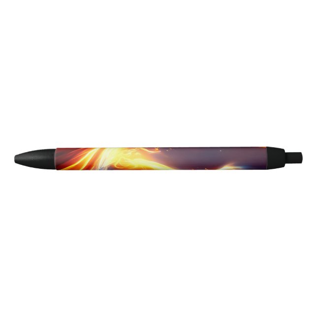 Fire Water Space Black Ink Pen (Front)