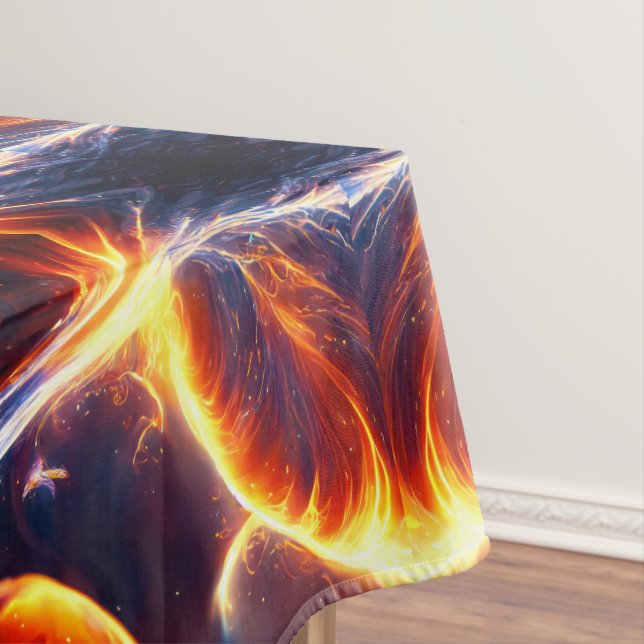 Fire Water Space Tablecloth (In Situ)