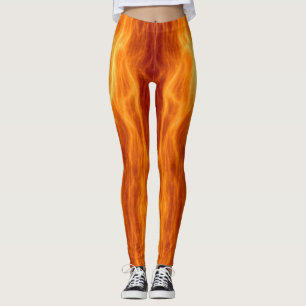 fire wave  leggings