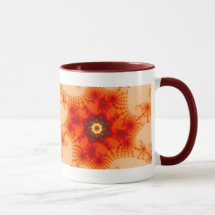 Fire Web - Fractal Art Mug